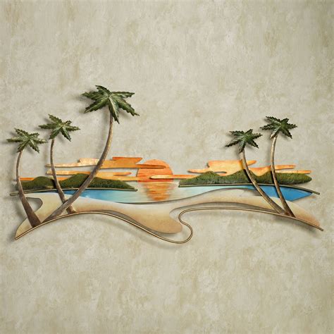 Metal Caribbean Wall Decor 